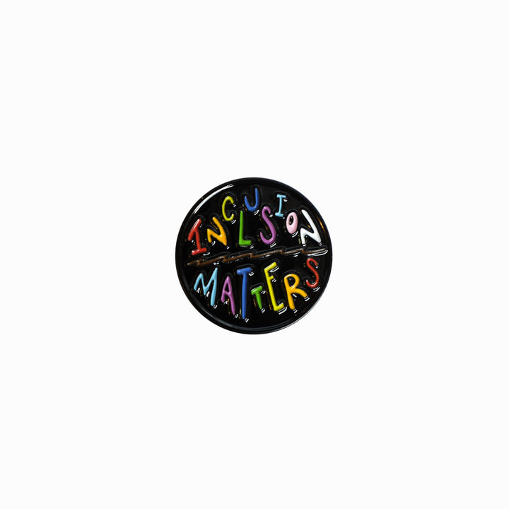 Inclusion Matters Rainbow Pin