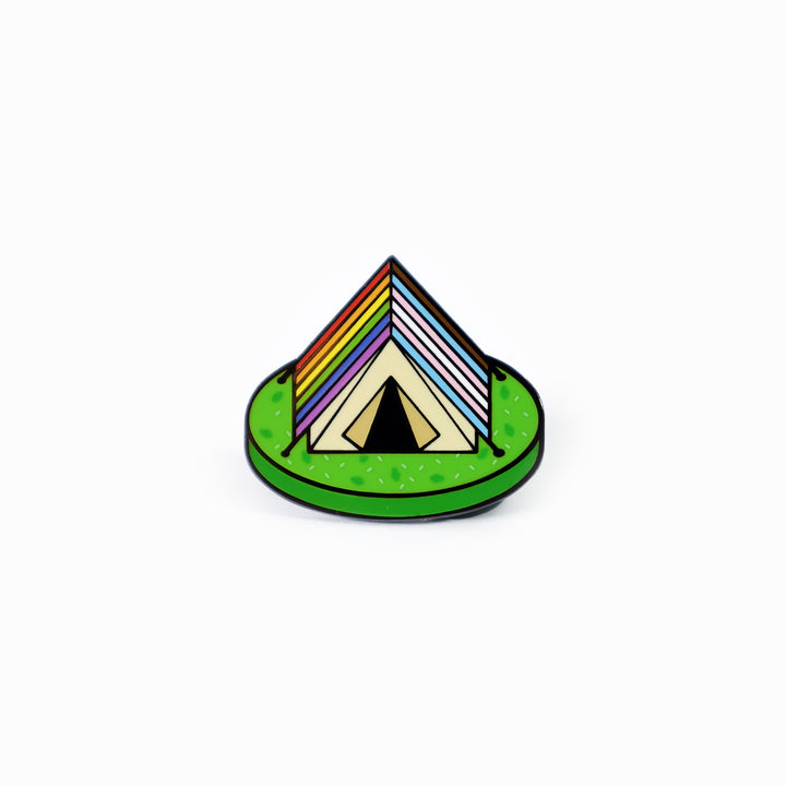 Inclusive Camping Tent Pin - Bianca's Design Shop