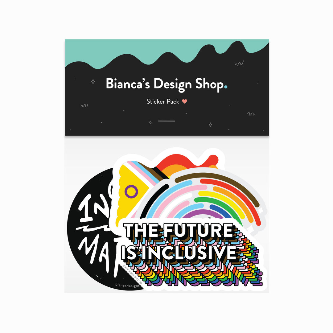 Pride Stickers: Celebrate Love with LGBTQ-Inclusive Designs