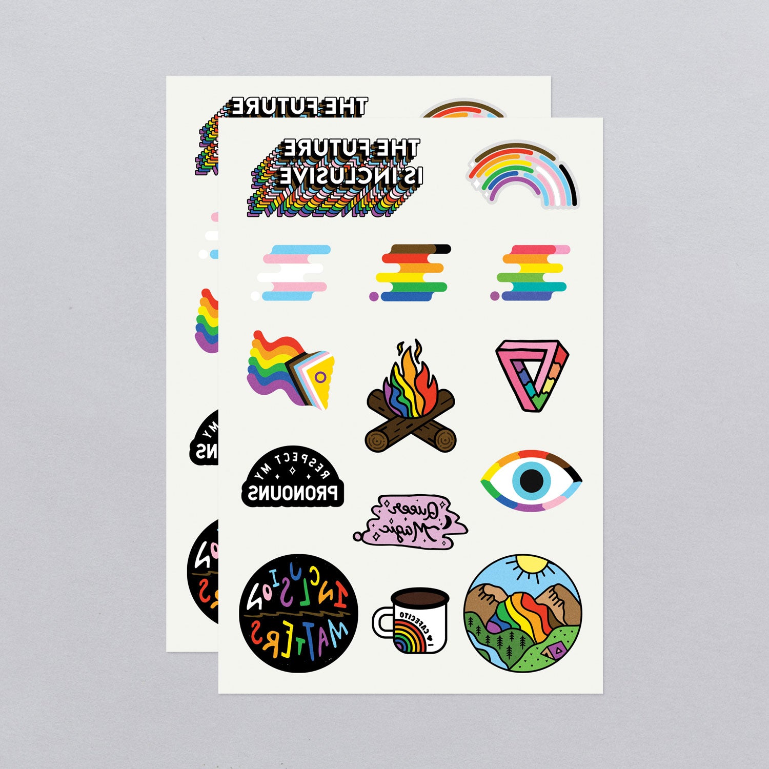 Inclusive Pride Tattoo Sheet – Bianca's Design Shop
