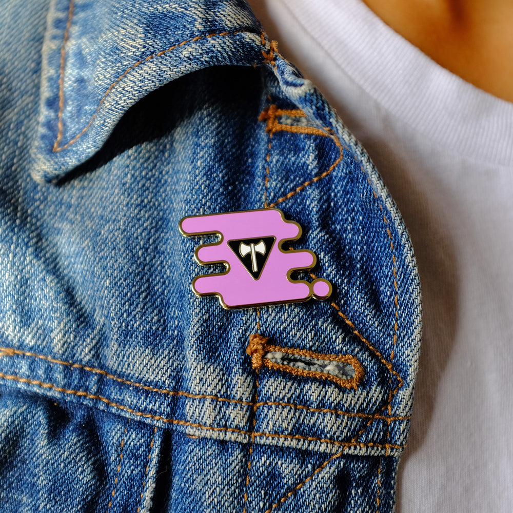 Labrys Lesbian Pride Pin - Bianca's Design Shop