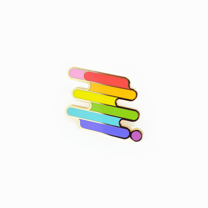 LGBTQ+ Pride Original Flag Enamel Pin by Bianca Designs