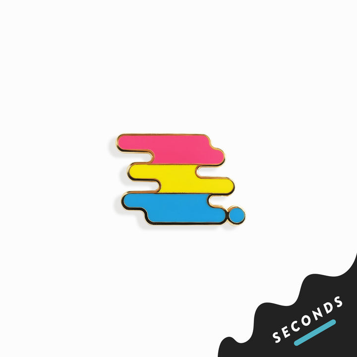 Seconds Sale - Pansexual Pride Pin