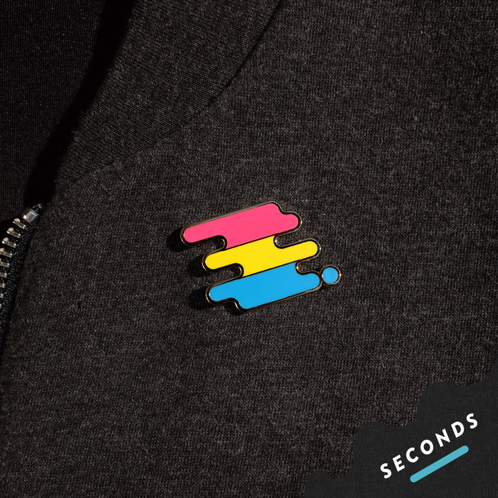 Seconds Sale - Pansexual Pride Pin