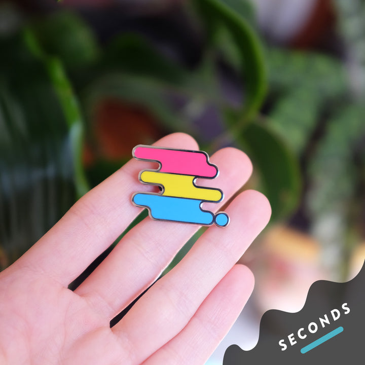 Seconds Sale - Pansexual Pride Pin