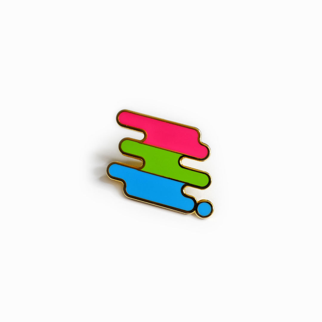 Polysexual Pride Pin - Bianca's Design Shop