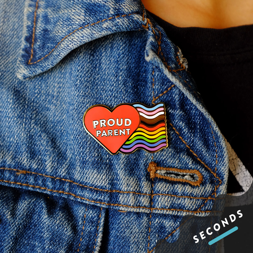 Imperfect Proud Parent Pin