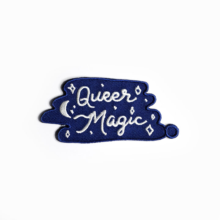 Queer Magic Embroidered Patch by Bianca Designs.