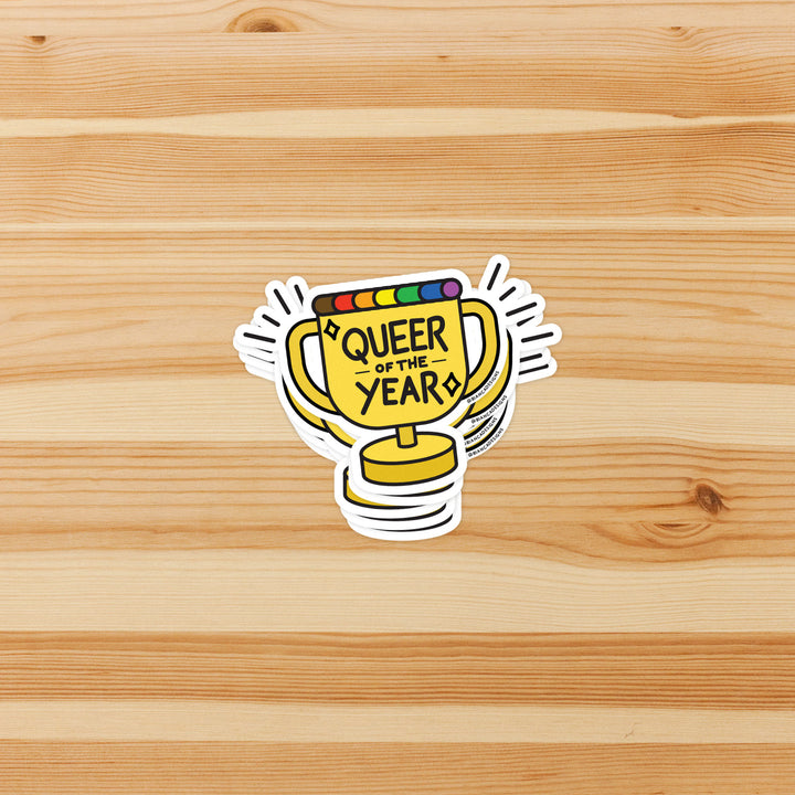 Queer of the Year Sticker