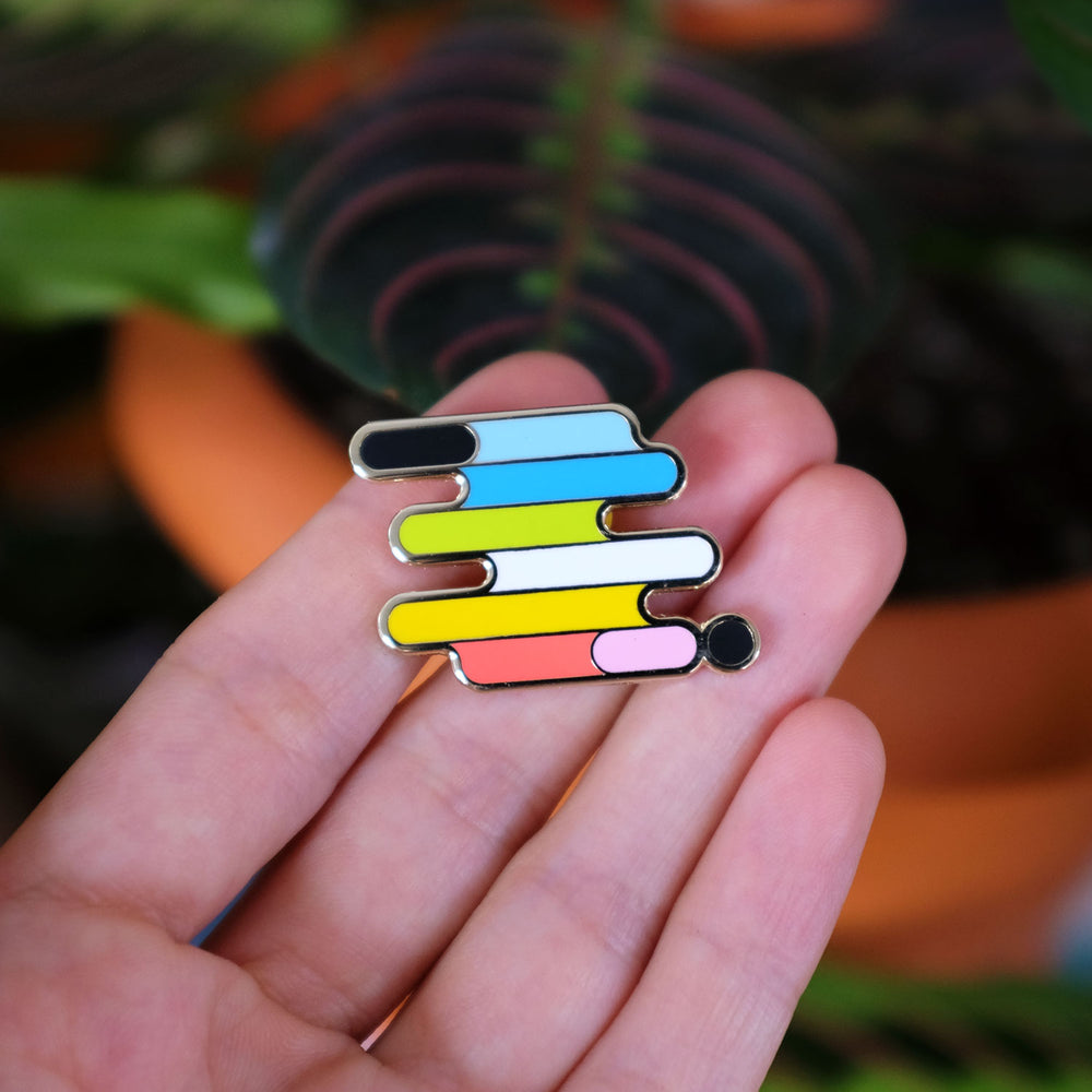 Queer Pride Pin - Bianca's Design Shop