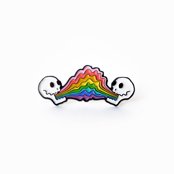 Queerie & Eerie Pin - Bianca's Design Shop