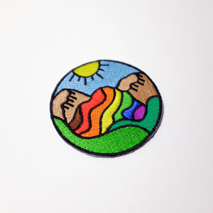 Rainbow Mountain Patch - Bianca's Design Shop