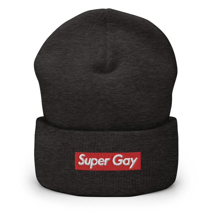 Super Gay Cuffed Beanie - Bianca's Design Shop