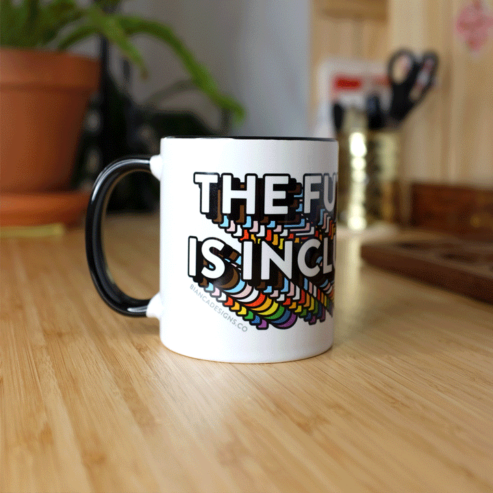 The Future Is Inclusive Ceramic Mug