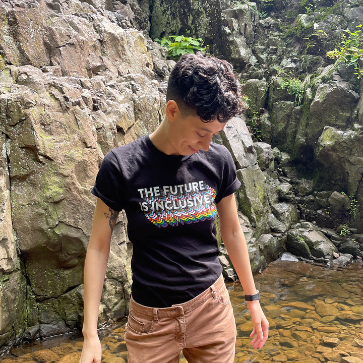 The Future Is Inclusive Rainbow Unisex T-Shirt