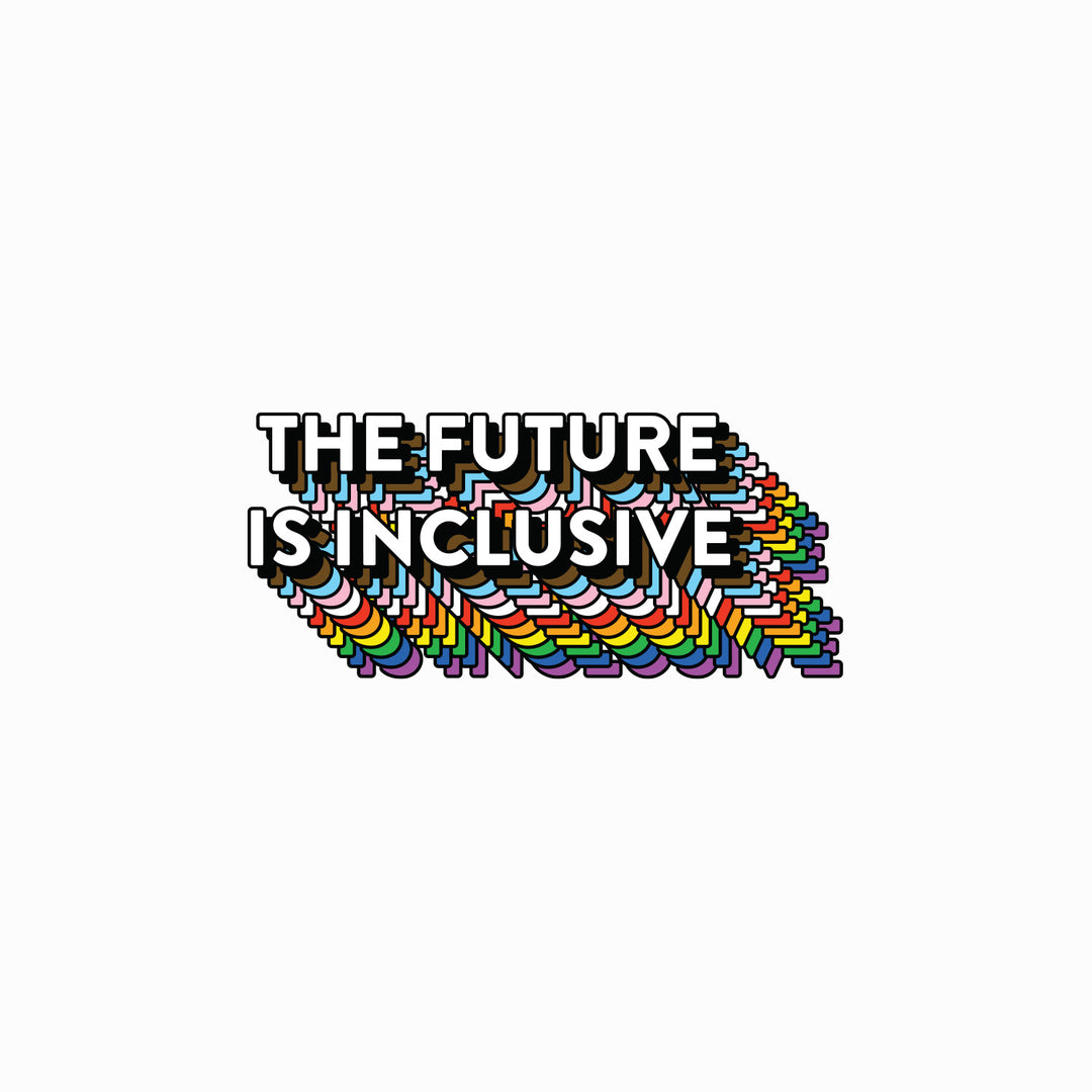 The Future Is Inclusive Temporary Tattoo - Bianca's Design Shop