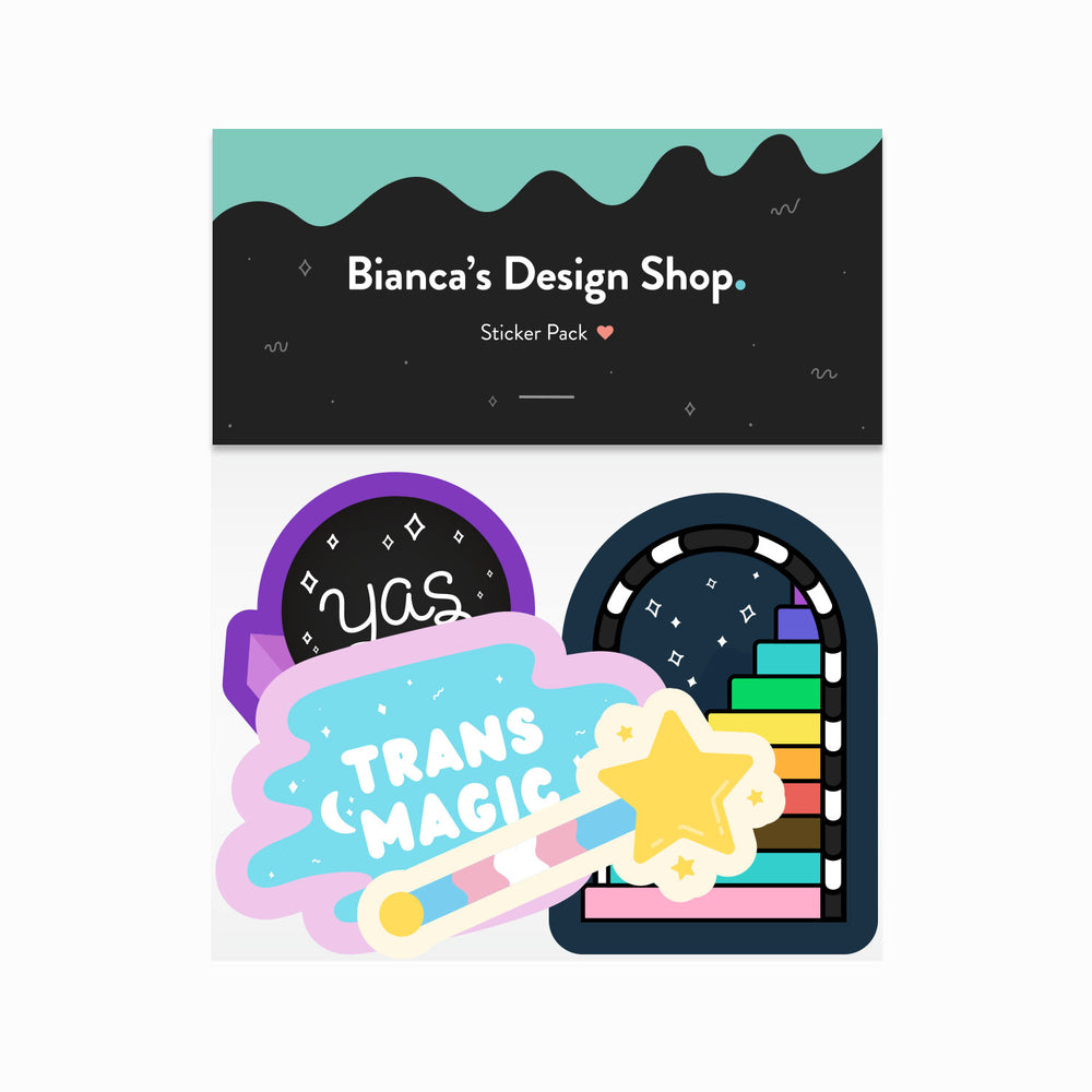 Queer Magic Sticker Pack - Bianca's Design Shop