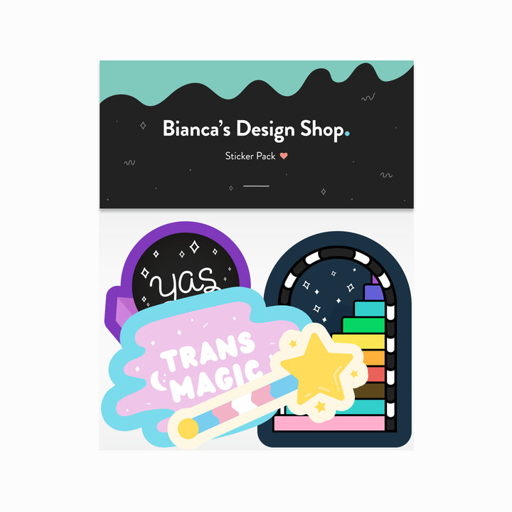 Queer Magic Sticker Pack - Bianca's Design Shop