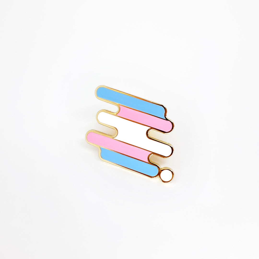 Transgender Pride Pin - Bianca's Design Shop