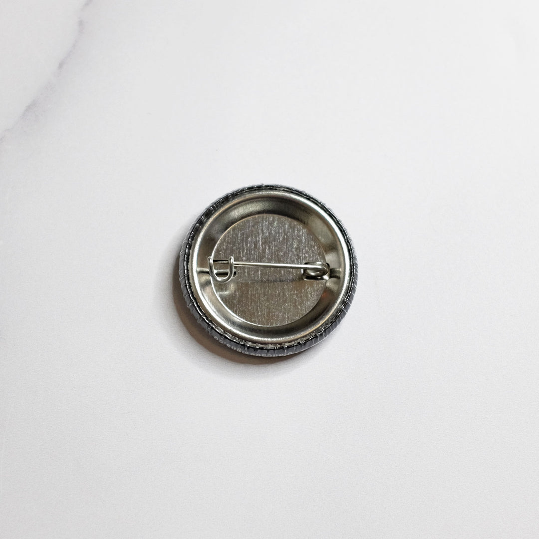 Back view of the Xe/xem Pronouns Button by Bianca Designs.